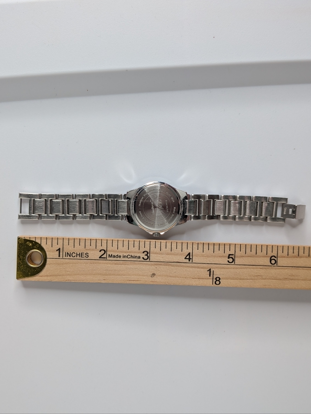 Armitron Now Watch Silver Tone Mother of Pearl Crystal Bezel Water Resistant - Picture 10 of 11